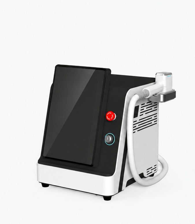 Laser de diodo de quatro ondas Ben Beauty, com ecrã tátil e manípulo refrigerado